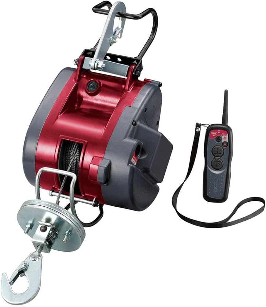 RYOBI - RYOBI リモコンウインチWI196RC WI196RC ウインチ リモコン・スタンダードタイプ 1台 RYOBI